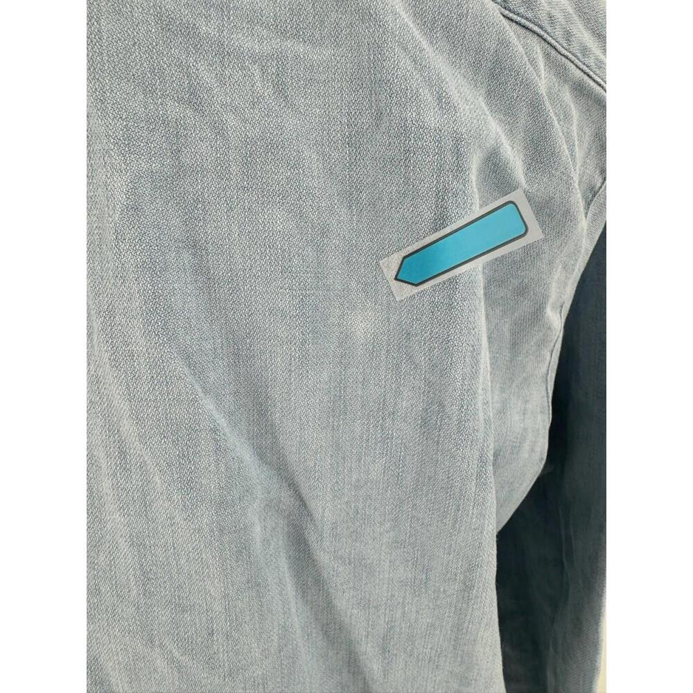 Frank & Eileen Light Blue Denim Long Sleeve Button Eileen Top Sz XXS - Picture 5 of 7